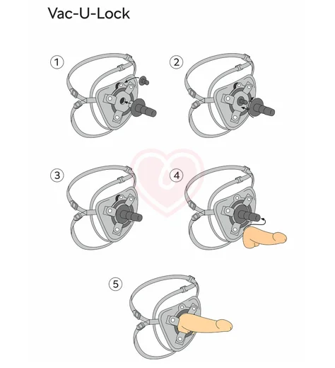 Пояс для страпона Toyfa RealStick Strap-On Dylan с колечком и Vac-U-Lock фото 6