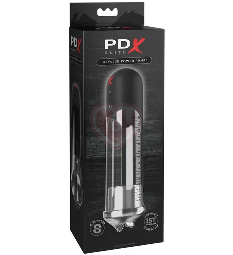 Вакуумная помпа с имитацией минета Blowjob Power Pump фото 4