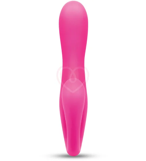 Вибратор со стимуляцией клитора и зоны G Harmony Vibe розовый фото 3