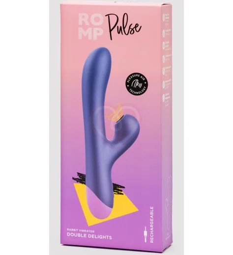 Вибратор-кролик с вакуумной стимуляцией Romp Pulse фото 12