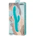 Вибратор-кролик Jos Merry-Swi с ротацией на 360° голубой фото 8