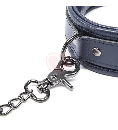 Кожаный ошейник с цепочкой Fifty Shades Darker No Bounds Collar & Chain фото 4