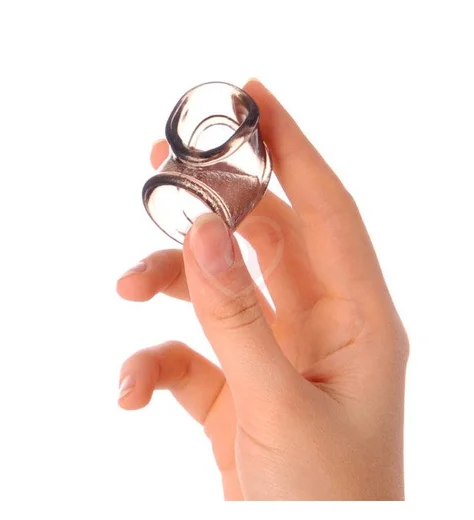 Кольцо для пениса ToyFa Xlover чёрное фото 4