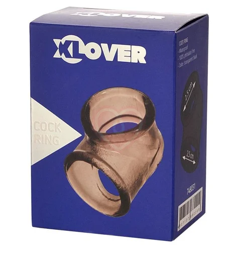 Кольцо для пениса ToyFa Xlover чёрное фото 5