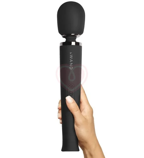 Мощный массажёр Le Wand Rechargeable чёрный фото 2