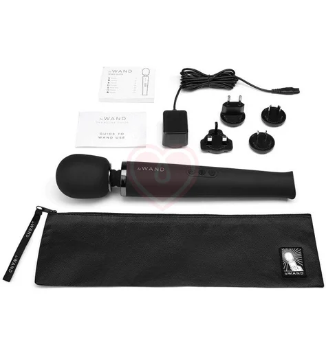 Мощный массажёр Le Wand Rechargeable чёрный фото 4