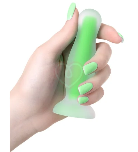 Светящаяся в темноте анальная пробка Beyond Victor Glow 9 см фото 2