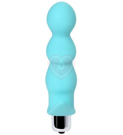 Анальный стимулятор с вибрацией ToDo Bland бирюзовый фото 2