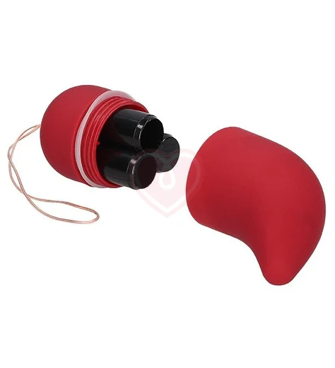 Виброяйцо с пультом управления Medium Wireless Vibrating G-Spot Egg красное фото 3