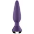 Анальная вибропробка Satisfyer Plug Ilicious 1 с приложением фиолетовая фото 4