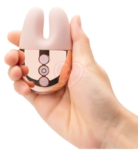 Мини-вибратор с двумя кончиками Le Wand Double Vibe розовое золото фото 6