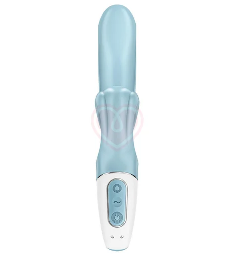 Вибратор с клиторальным стимулятором Satisfyer Love Me голубой фото 3