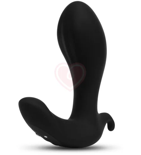 Расширяющийся вибростимулятор простаты b-Vibe Expand Plug с пультом черный фото 2