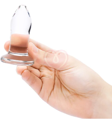 Набор прозрачных стеклянных анальных пробок b-Vibe Anal Dilators Set фото 3