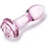 Набор стеклянных анальных пробок с розочками Glas Rosebud Butt Plug Set фото 3