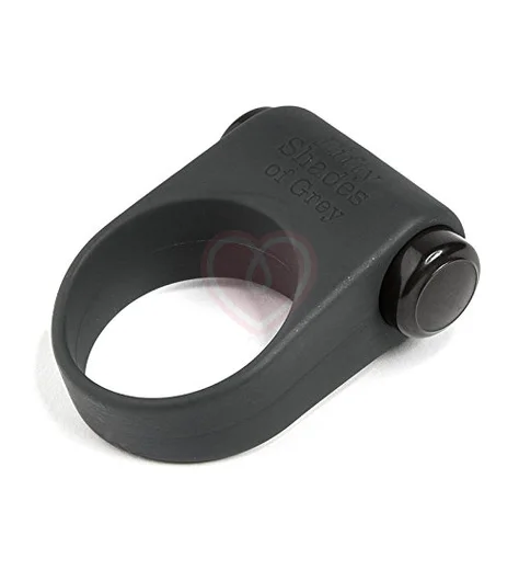 Эрекционное кольцо с вибрацией '50 оттенков серого' Feel It, Baby! Vibrating Cock Ring фото 2