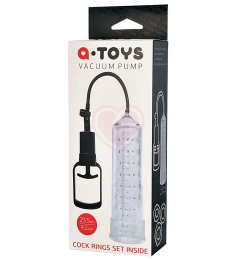 Вакуумная помпа ToyFa A-Toys 23 см с прозрачной вставкой фото 6