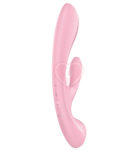 Вибратор-массажёр с 3 моторами Satisfyer Triple Oh розовый фото 3