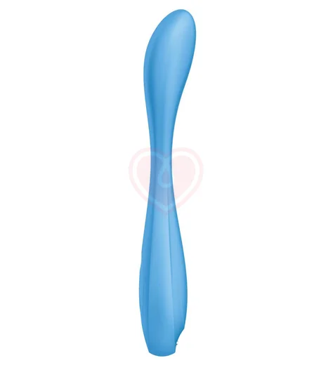 Гибкий вибратор Satisfyer G-Spot Flex 4+ с приложением голубой фото 2