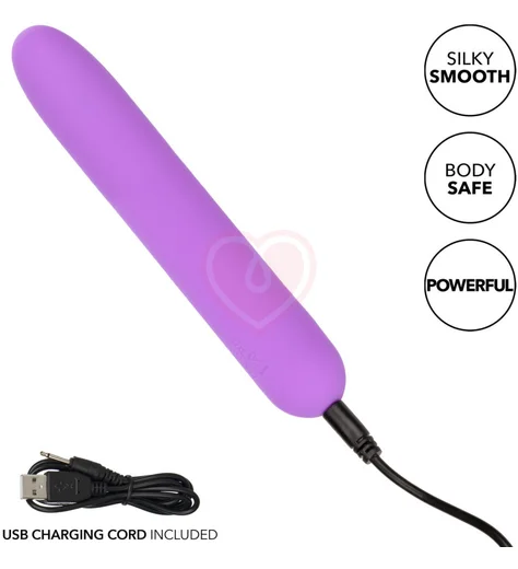 Прямой вибратор Bliss Liquid Mini Vibe фиолетовый фото 3