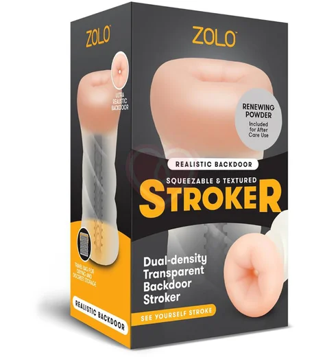 Мастурбатор анус с рельефом Zolo Backdoor фото 3