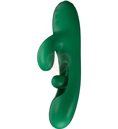 Вибратор кролик Amovibe Zenora зелёный фото 4