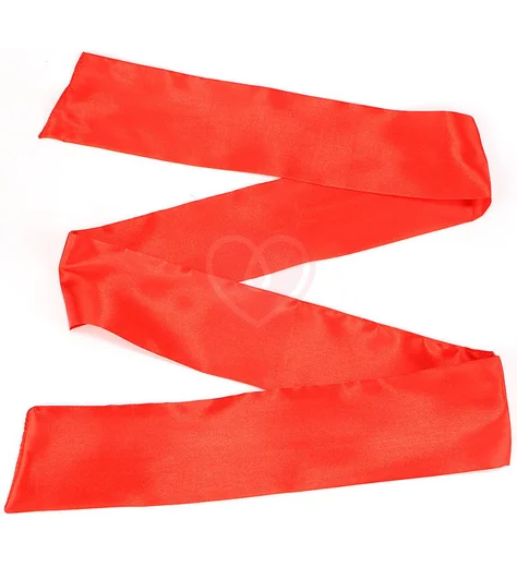 Атласная лента для связывания красная фото 3