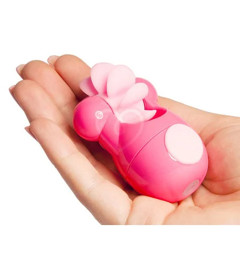 Клиторальный вибростимулятор Sqweel Go Pink розовый фото 2