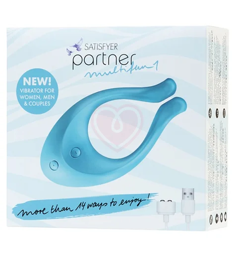 Многофункциональный вибратор Satisfyer Endless Love голубой фото 5