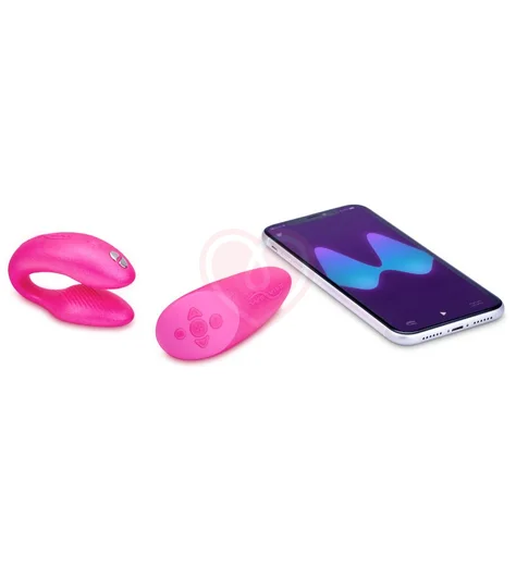Парный вибратор с сенсорным пультом управления We-Vibe Chorus розовый фото 6