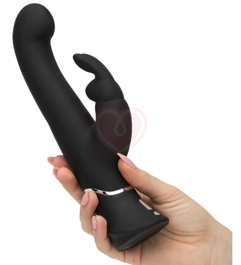 Вибратор с функцией колебания Happy Rabbit G-Spot Stroker чёрный фото 5