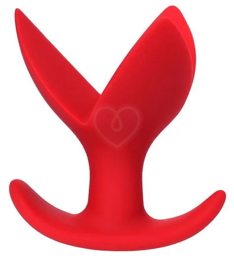 Расширяющая анальная пробка ToDo Flower красная фото 2