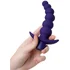 Рельефный анальный стимулятор ToDo Dandy фиолетовый фото 3