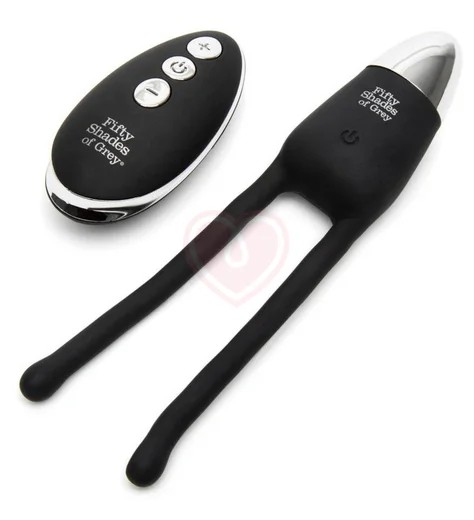 Вибратор с двумя хвостиками '50 оттенков серого' Relentless фото 3