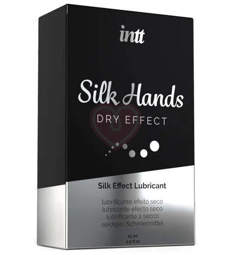 Лубрикант на силиконовой основе для массажа Intt Silk Hands 15 мл фото 2