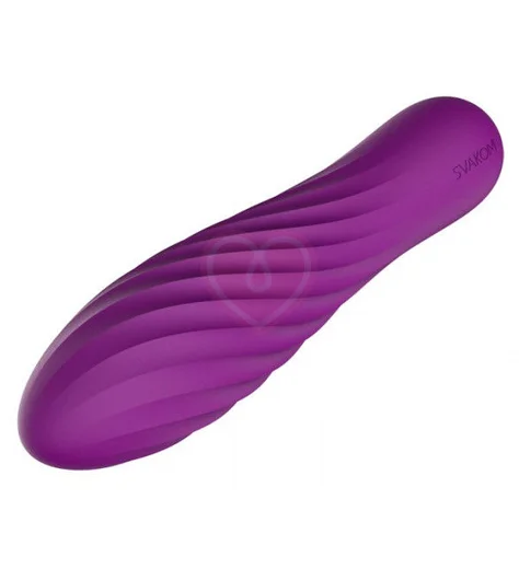Рельефная вибропуля Svakom Tulip фиолетовая фото 2