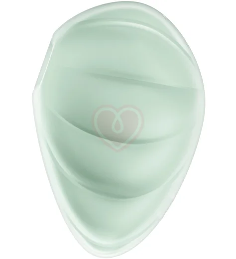 Вакуумный вибростимулятор Satisfyer Cloud Dancer мятный фото 3