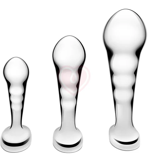 Набор металлических стимуляторов простаты b-Vibe Stainless Steel P-Spot Training Set фото 4