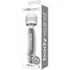 Мини-массажер с кристаллами BodyWand Silver Edition серебряный фото 2