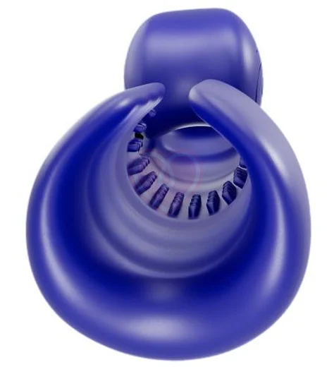 Раскручивающийся мастурбатор Svibe Evo синий фото 6