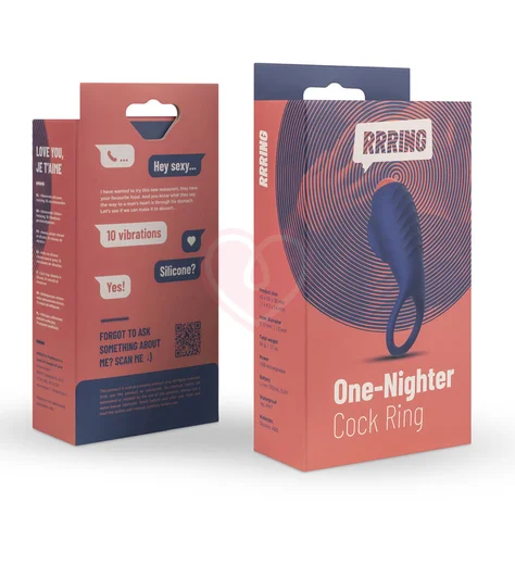 Эрекционное кольцо с вибрацией Rrring One Nighter фото 5