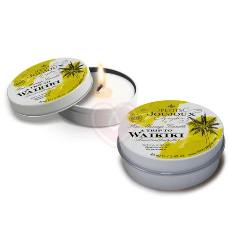 Набор из 5 массажных свечей Mystim Petits Joujoux Waikiki Beach Пина колада фото 2