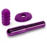 Большая вибропуля с двумя насадками Le Wand Grand Bullet фиолетовая фото 5