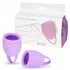 Набор из 2 менструальных чаш Lola Natural Wellness Orchid нежно-сиреневый фото 2