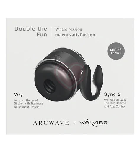 Набор Double the Fun для пар Arcwave Voy + We-Vibe Sync 2 фото 2