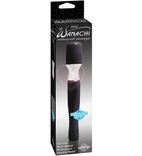 Беспроводной массажер Mini Wanachi Massager чёрный фото 3