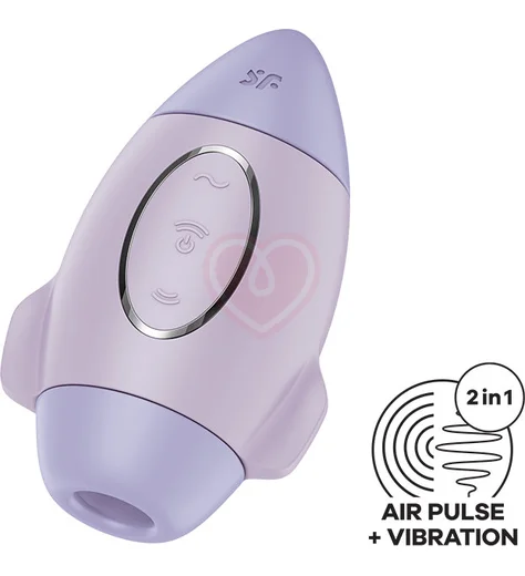 Вакуумно-волновой вибростимулятор Satisfyer Mission Control сиреневый фото 5