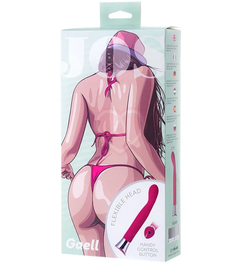 Вибратор со стимуляцией зоны G Jos Gaell розовый фото 2