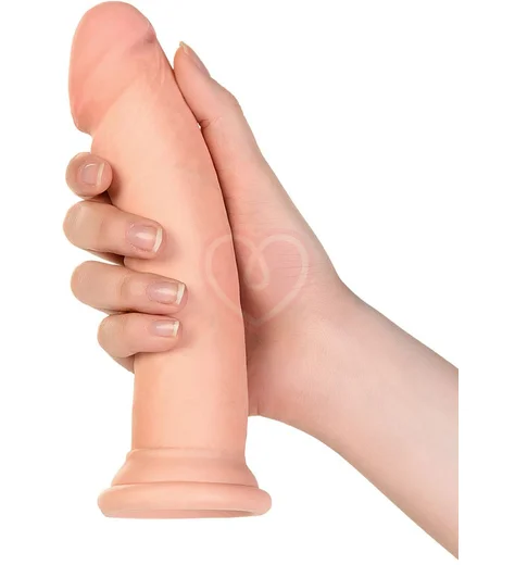 Реалистичный вибратор на присоске с пультом RealStick Elite Kurt телесный фото 9