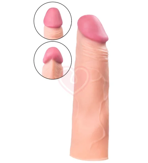 Реалистичная насадка с ярко выраженной головкой ToyFa A-Toys 16 см фото 2